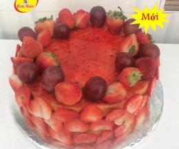 BÁNH KEM TRÁI CÂY TƯƠI BK702