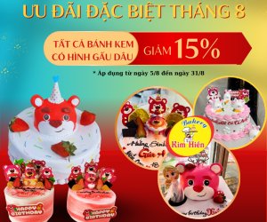 ƯU ĐÃI ĐẶC BIẾT THÁNG 8 