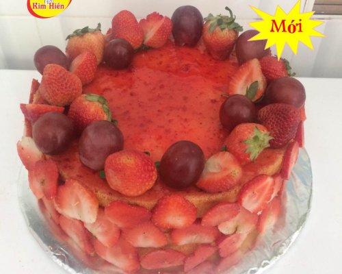 BÁNH KEM TRÁI CÂY TƯƠI BK702